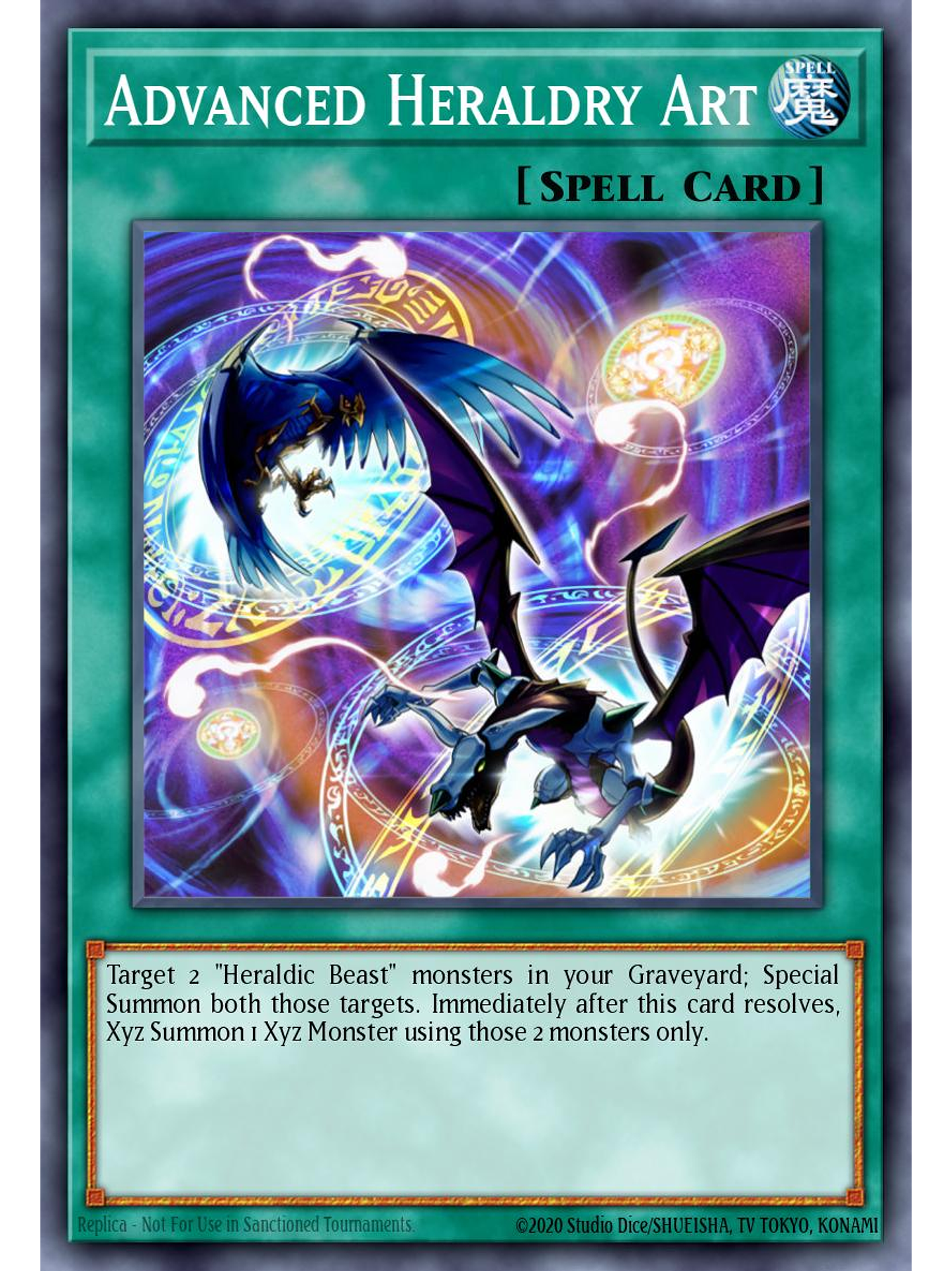 Advanced Heraldry Art - BLMM-EN161 - Ultra Rare 1st Edition 1