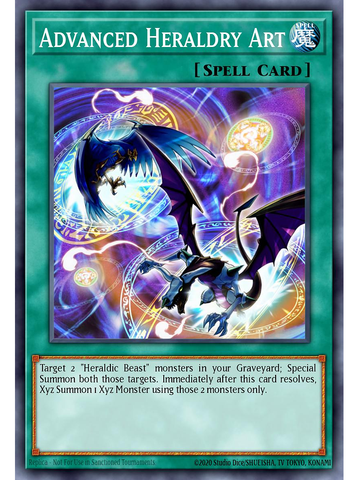 Advanced Heraldry Art - BLMM-EN161 - Ultra Rare 1st Edition 1