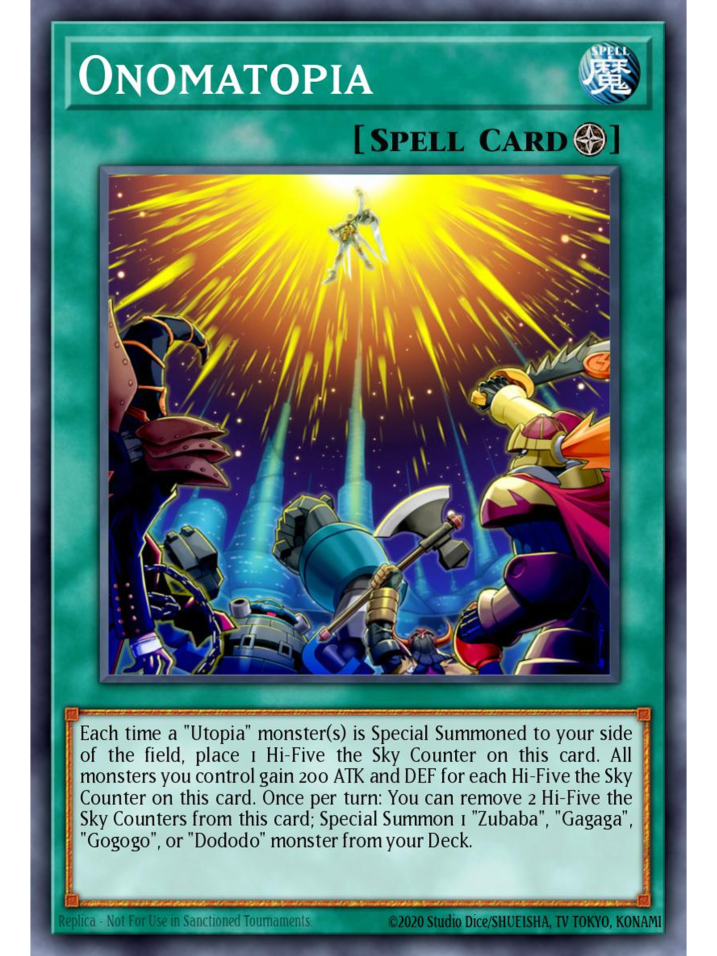 Onomatopia - BLMM-EN163 - Ultra Rare 1st Edition 1