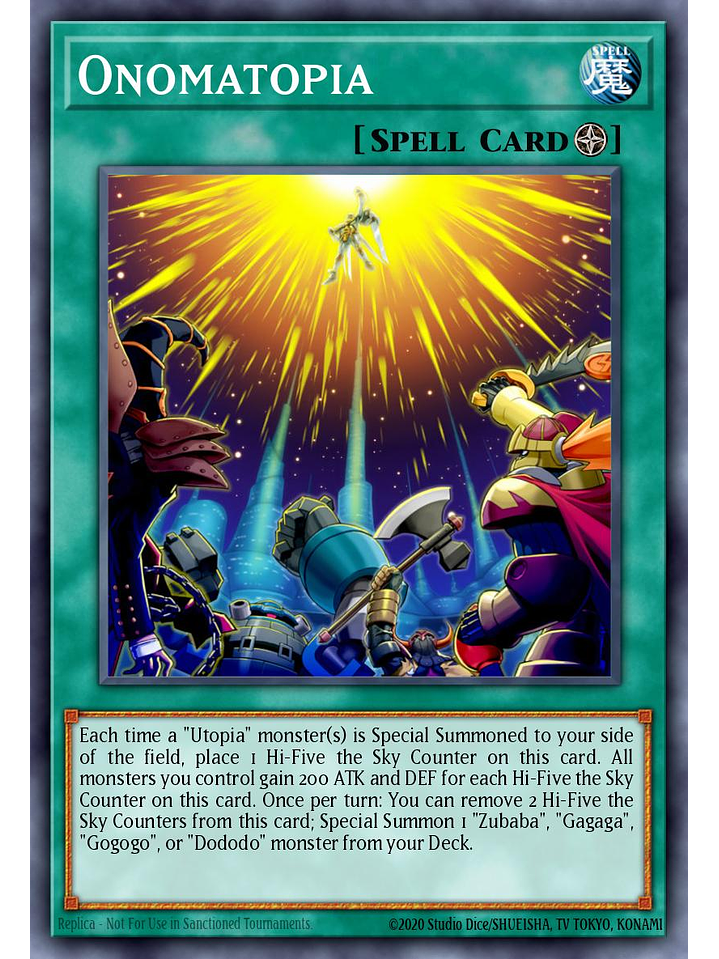 Onomatopia - BLMM-EN163 - Ultra Rare 1st Edition 1