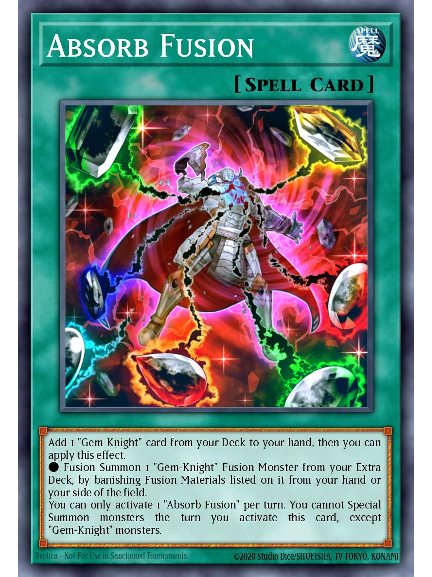 Absorb Fusion - BLMM-EN164 - Secret Rare 1st Edition 1