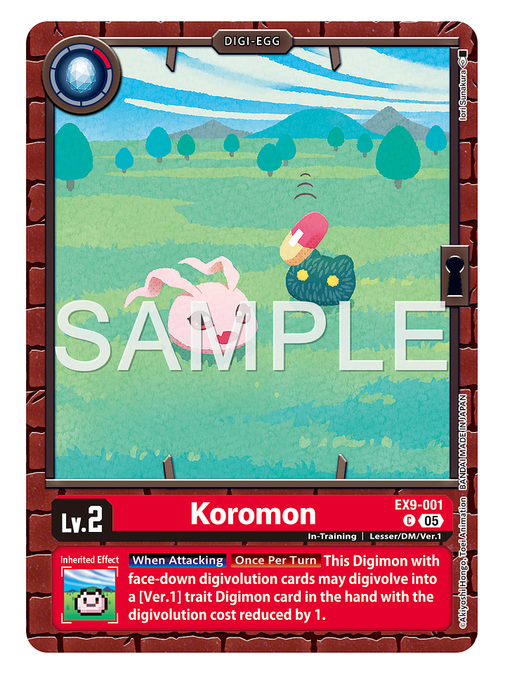 EX9-001 C Koromon 1