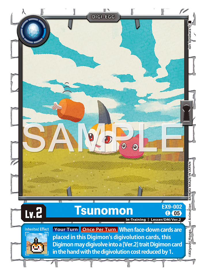 EX9-002 C Tsunomon 1