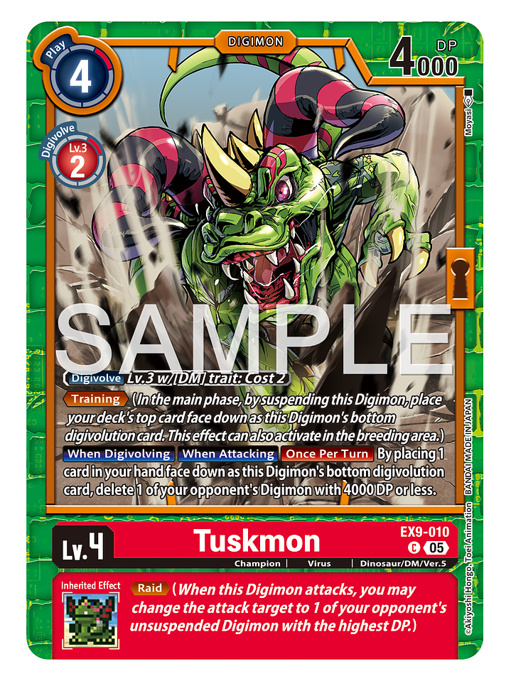 EX9-010 C Tuskmon 1