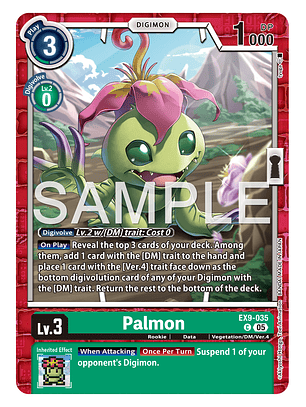 EX9-035 (Limited Foil) Palmon