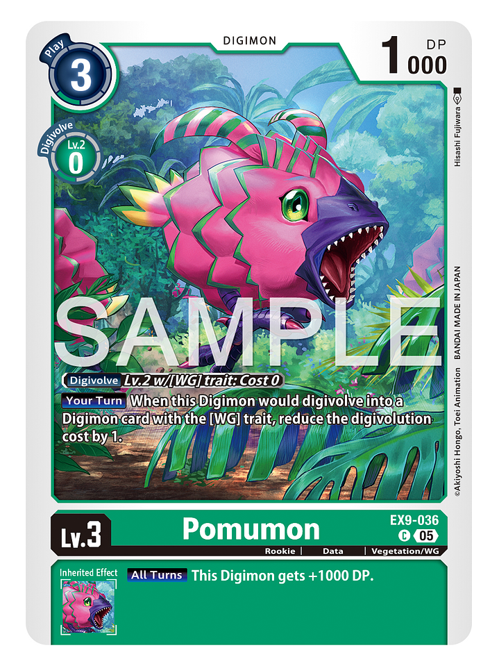 EX9-036 (Limited Foil) Pomumon 1