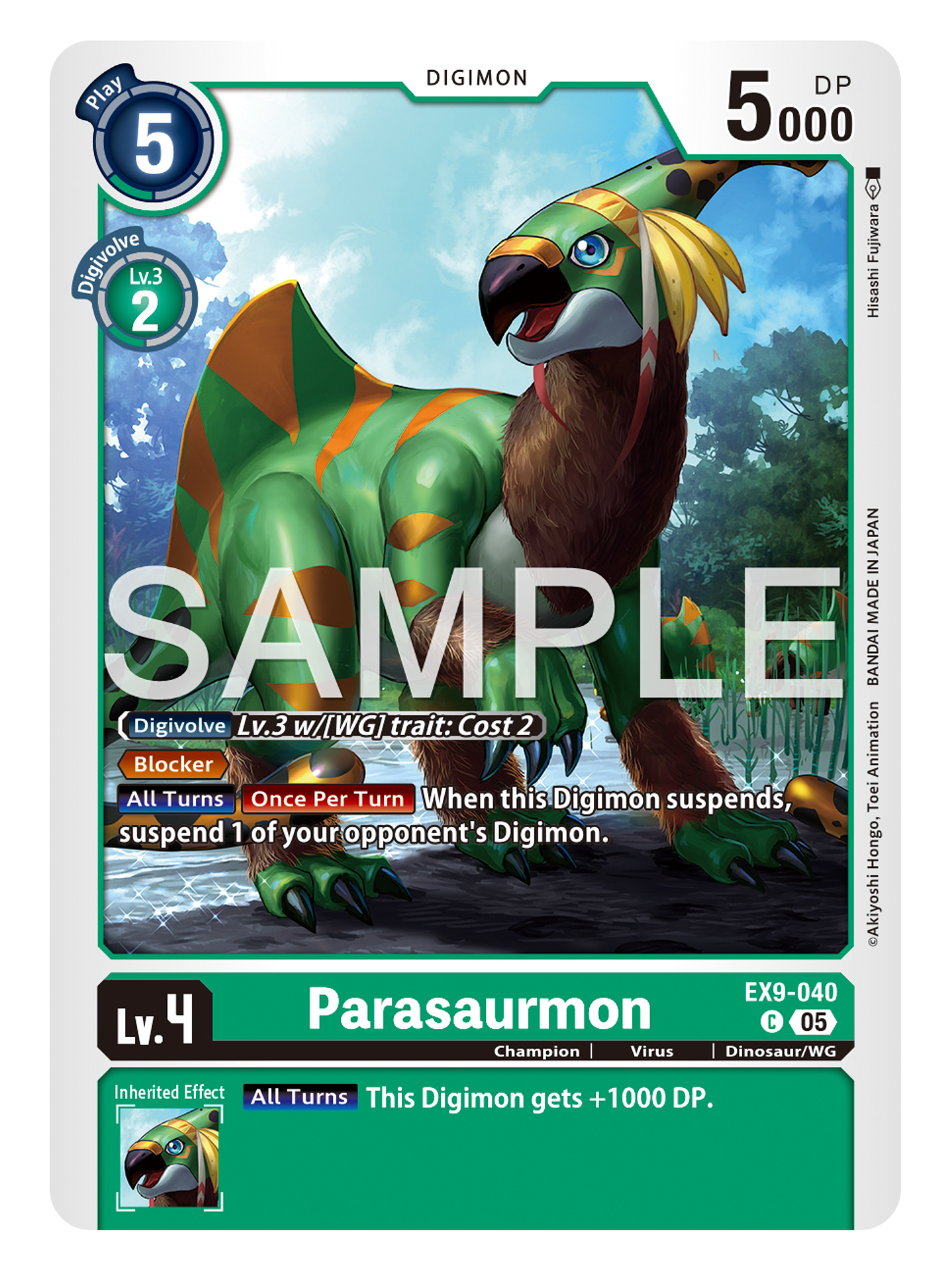 EX9-040 C Parasaurmon 1
