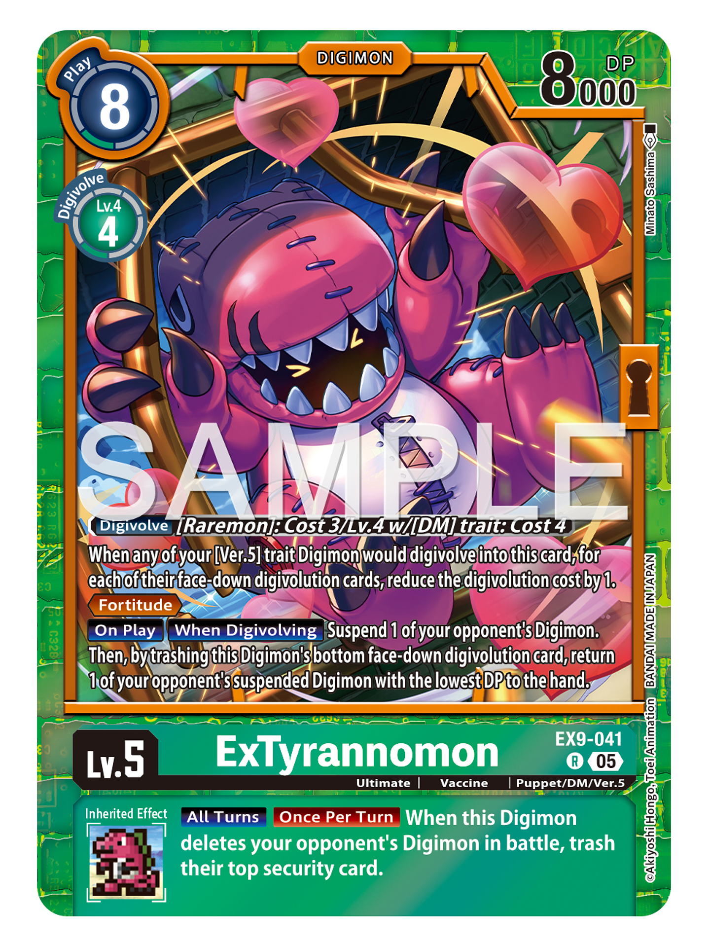 EX9-041 R ExTyrannomon 1
