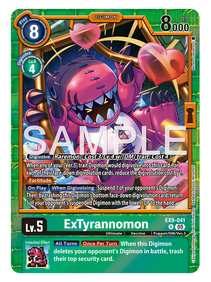 EX9-041 R ExTyrannomon 1