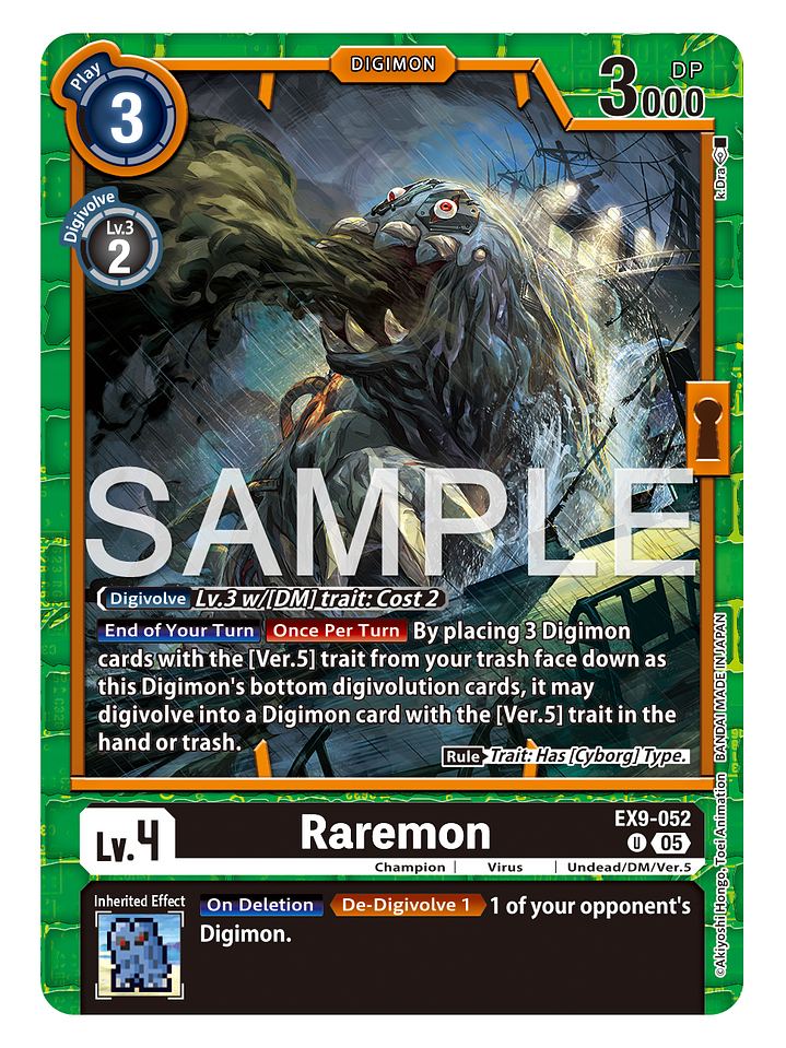 EX9-052 (Limited Foil) Raremon 1