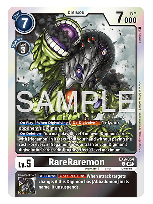 EX9-054 R RareRaremon