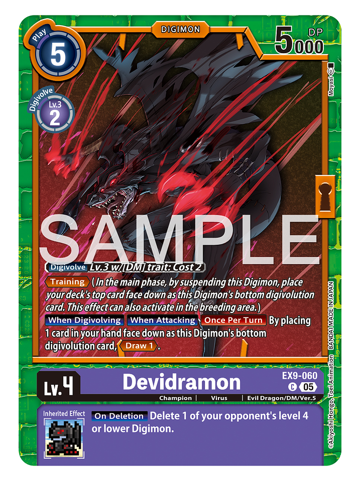 EX9-060 (Limited Foil) Devidramon 1