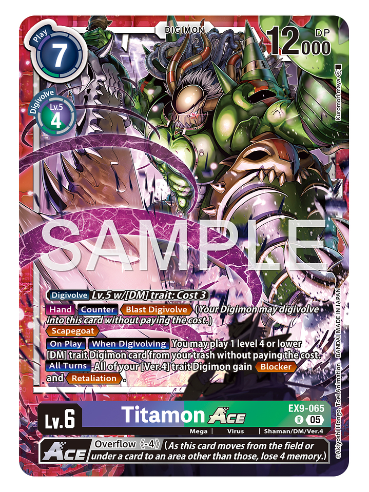 EX9-065 R Titamon ACE 1