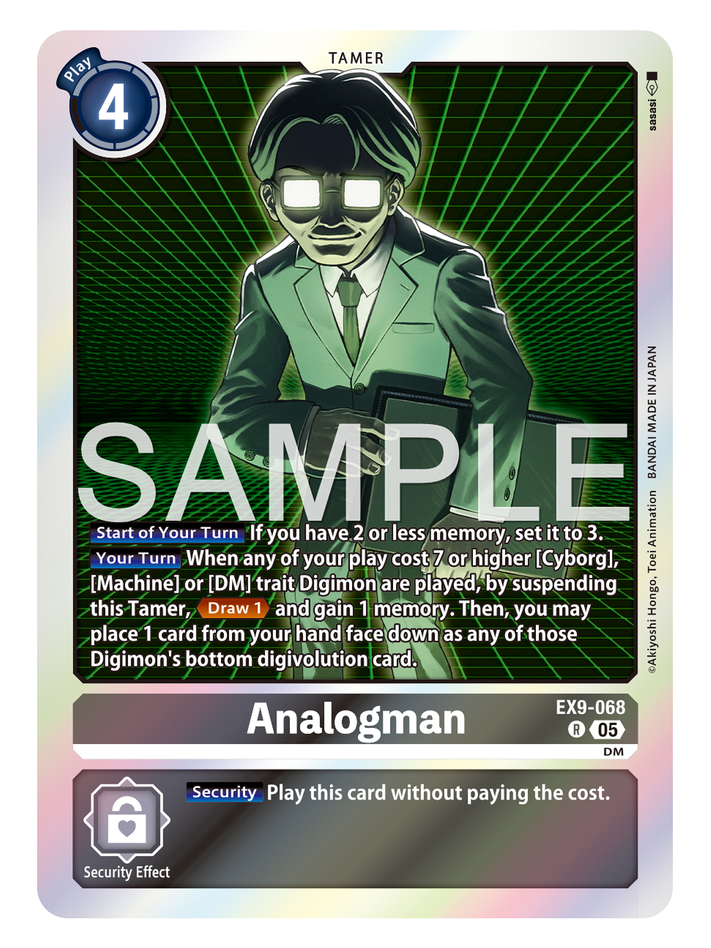 EX9-068 R Analogman 1