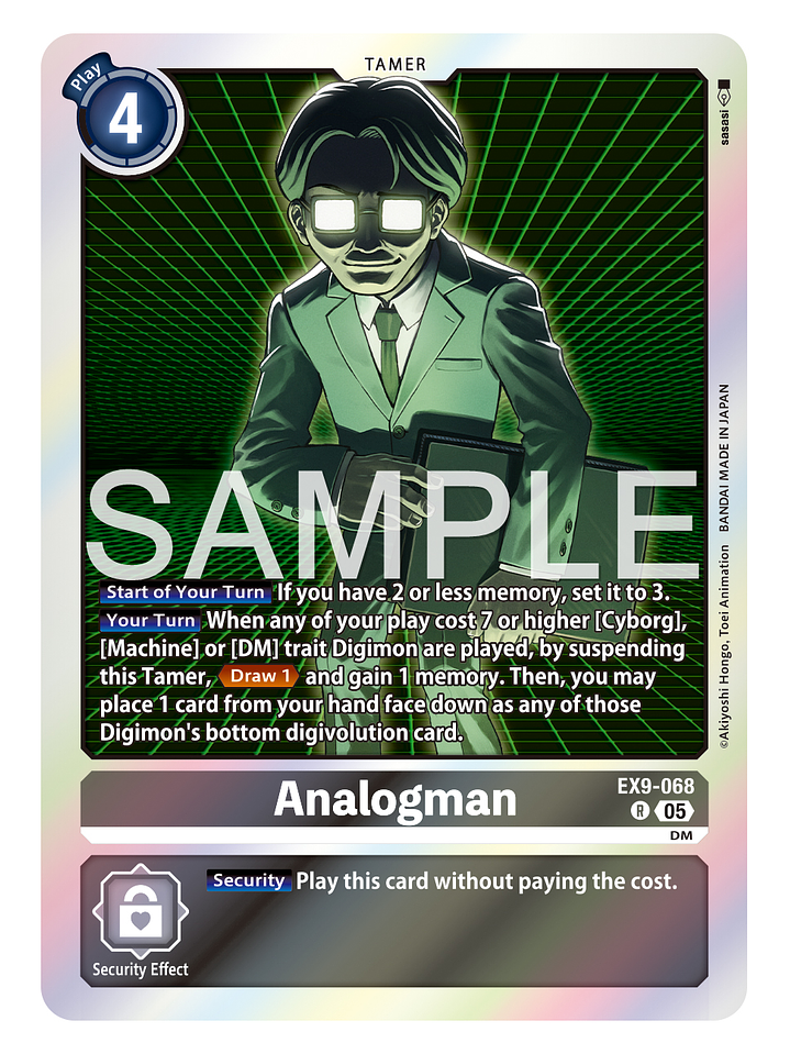 EX9-068 R Analogman 1