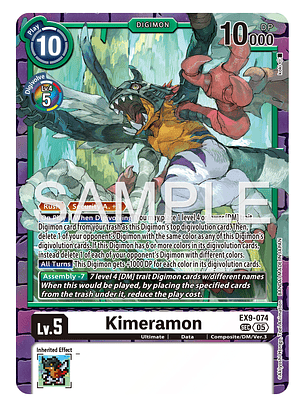 EX9-074 SeC Kimeramon