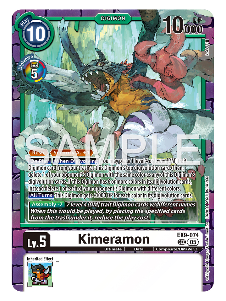 EX9-074 SeC Kimeramon 1