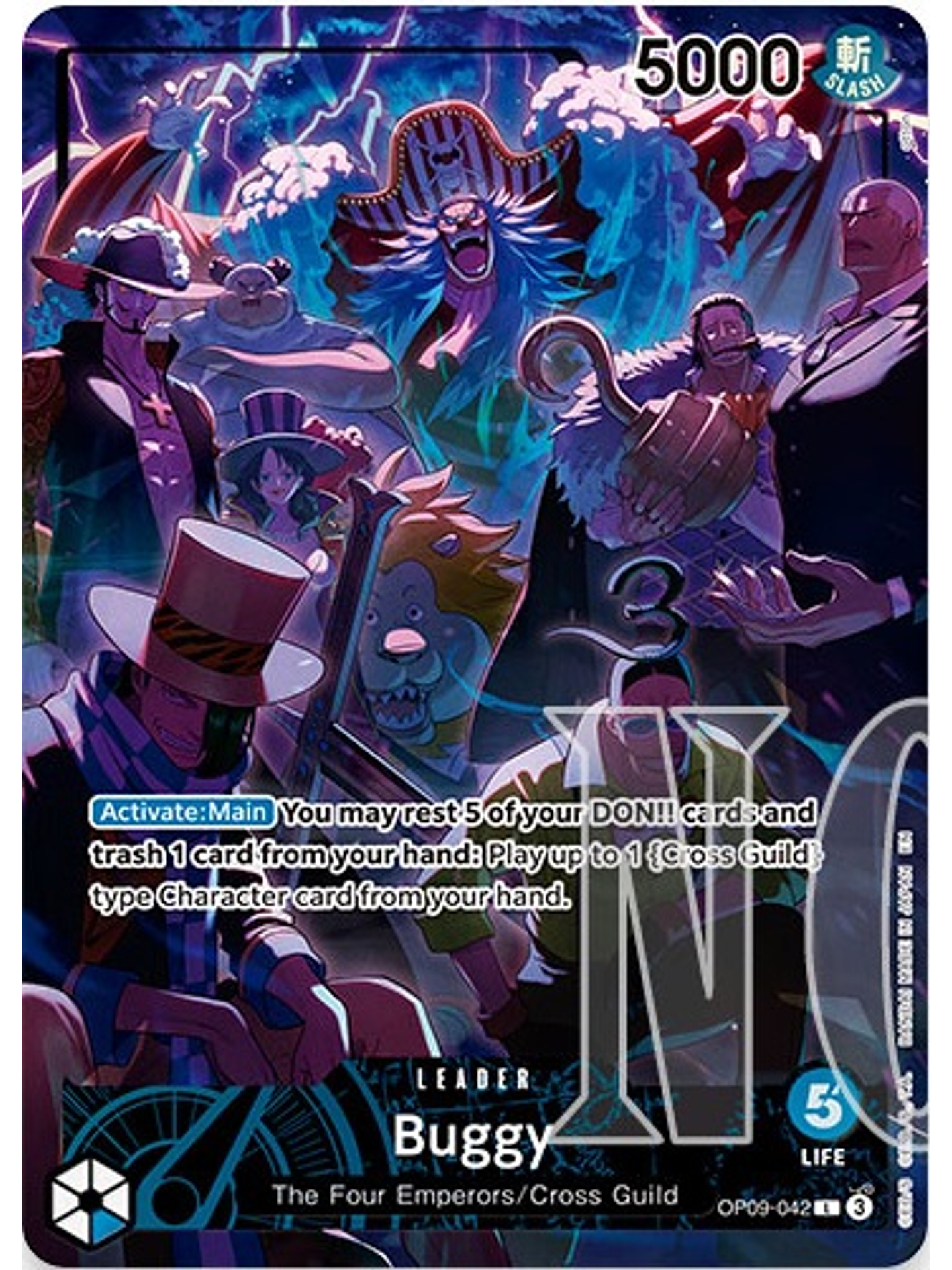 OP09-042 (Alternate Art) Buggy 1