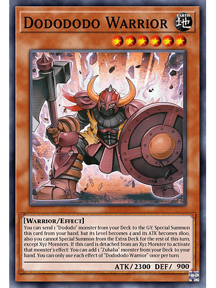 Dodododo Warrior - DUAD-EN004 - Ultra Rare 1st Edition