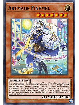 Artmage Finmel - DUAD-EN009 - Secret Rare 1st Edition