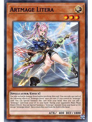Artmage Litera - DUAD-EN011 - Super Rare 1st Edition