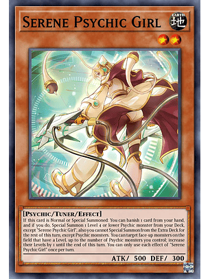 Serene Psychic Girl - DUAD-EN013 - Common 1st Edition