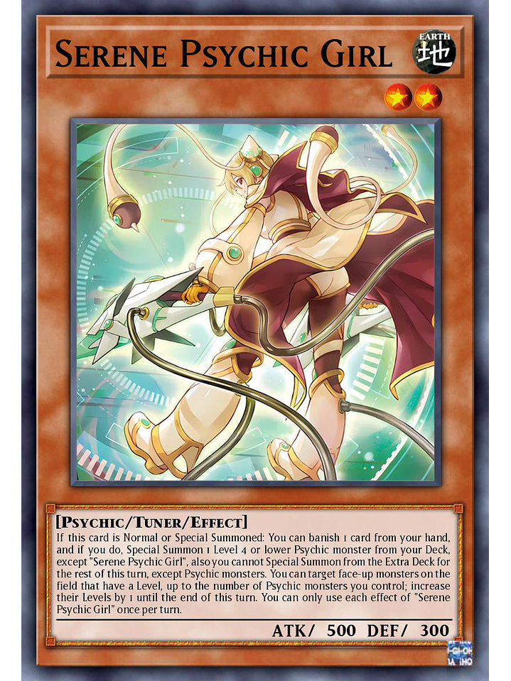 Serene Psychic Girl - DUAD-EN013 - Common 1st Edition 1