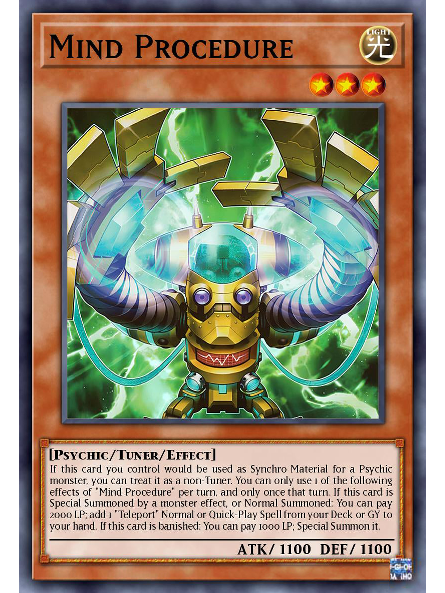 Mind Procedure - DUAD-EN015 - Super Rare 1st Edition 1