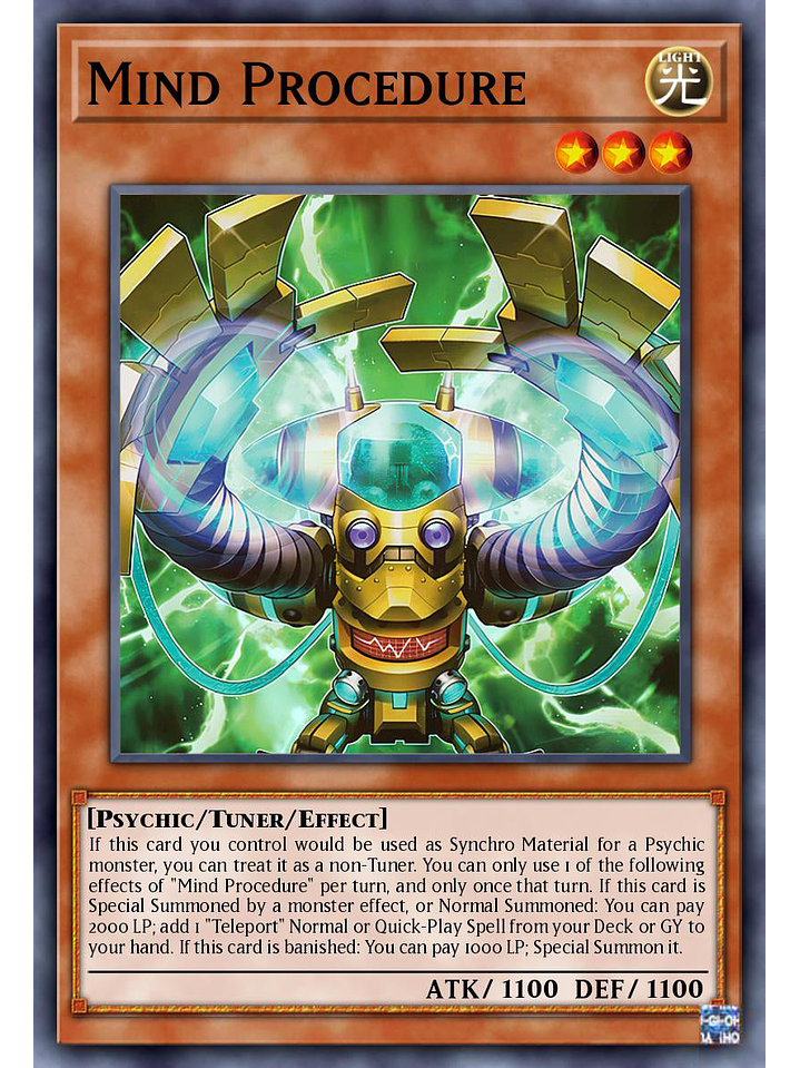 Mind Procedure - DUAD-EN015 - Super Rare 1st Edition 1