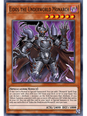 Eidos the Underworld Monarch - DUAD-EN017 - Ultra Rare 1st Edition