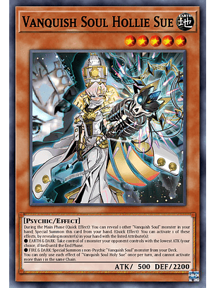 Vanquish Soul Hollie Sue - DUAD-EN022 - Starlight Rare 1st Edition