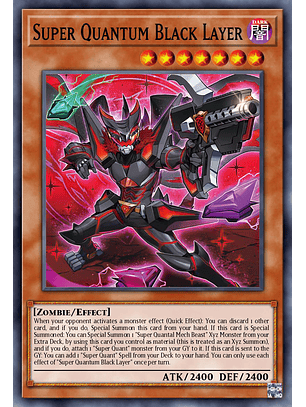 Super Quantum Black Layer - DUAD-EN025 - Common 1st Edition
