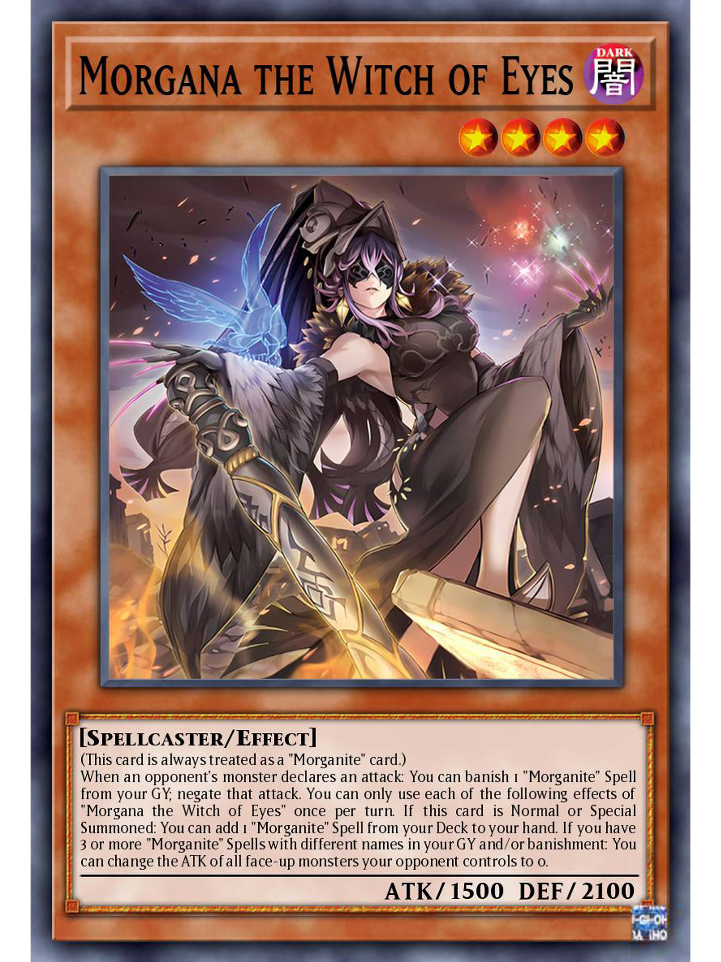 Morgana the Witch of Eyes - DUAD-EN026 - Super Rare 1st Edition 1