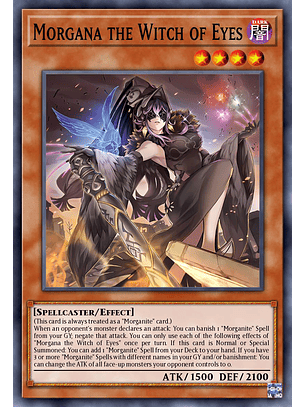Morgana the Witch of Eyes - DUAD-EN026 - Super Rare 1st Edition