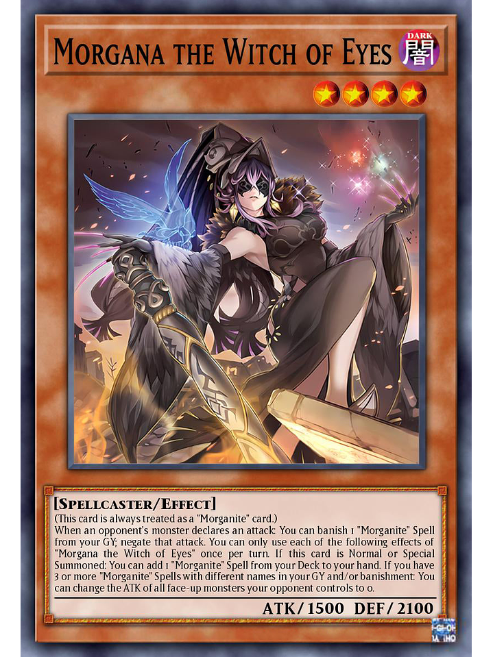 Morgana the Witch of Eyes - DUAD-EN026 - Super Rare 1st Edition 1