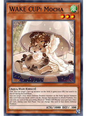 WAKE CUP! Mocha - DUAD-EN028 - Common 1st Edition