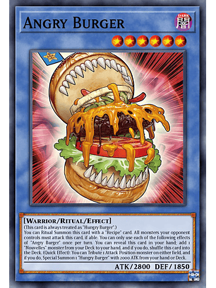 Angry Burger - DUAD-EN029 - Common 1st Edition