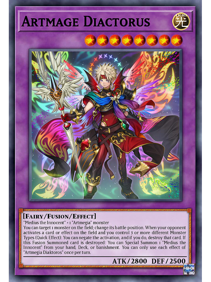 Artmage Diactorus - DUAD-EN032 - Starlight Rare 1st Edition 1