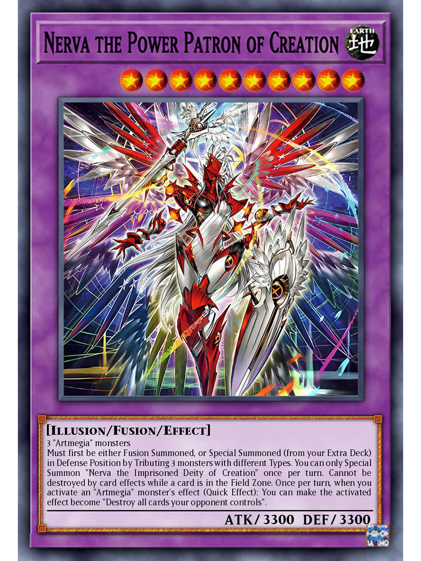 Nerva the Power Patron of Creation - DUAD-EN033 - Secret Rare 1st Edition 1