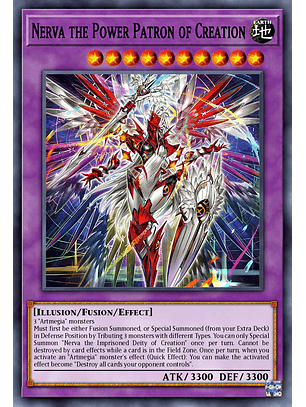 Nerva the Power Patron of Creation - DUAD-EN033 - Secret Rare 1st Edition