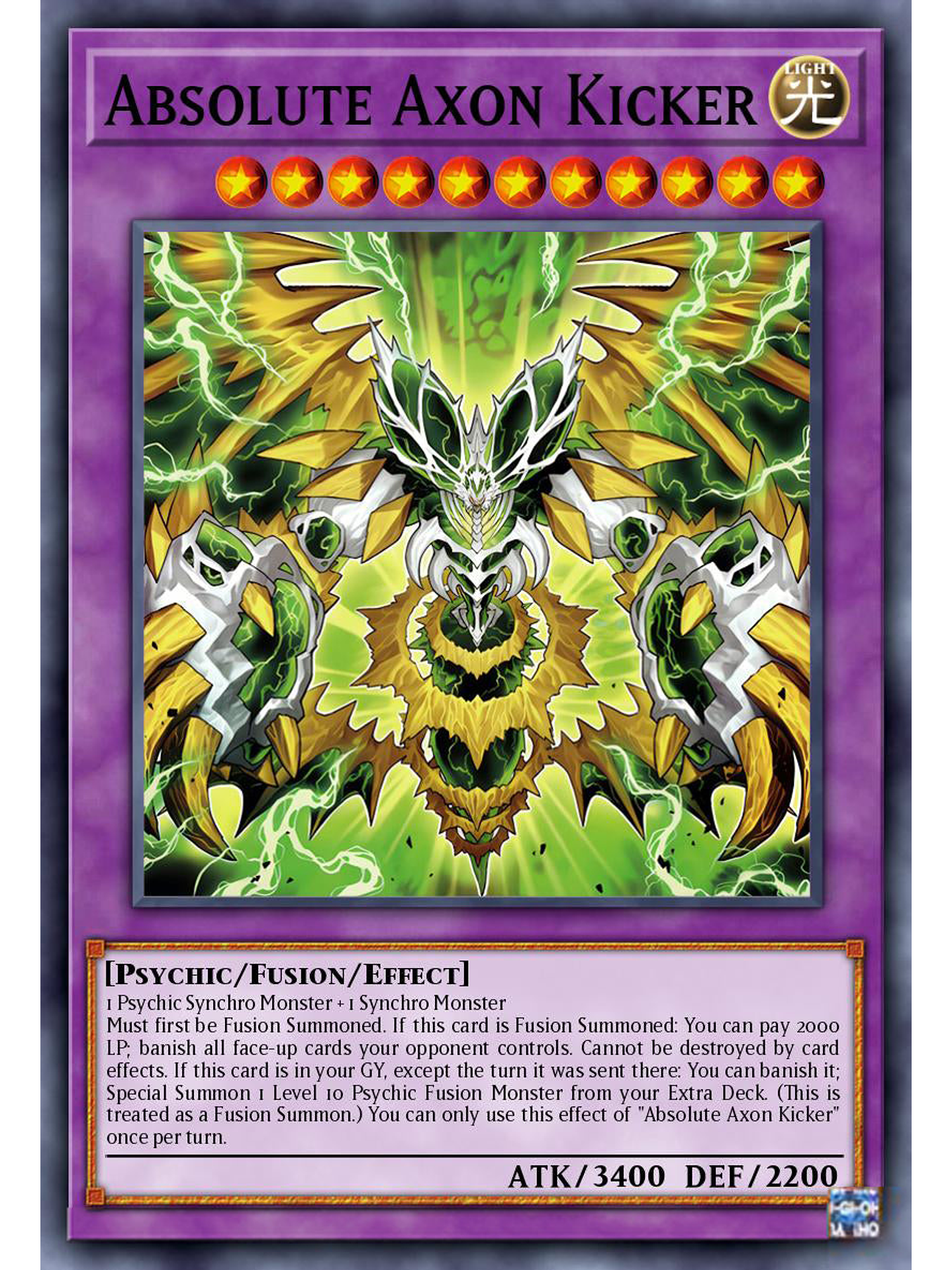 Absolute Axon Kicker - DUAD-EN034 - Common 1st Edition 1