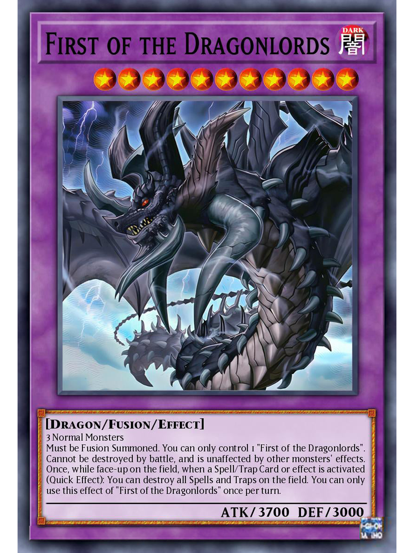 First of the Dragonlords - DUAD-EN036 - Super Rare 1st Edition 1