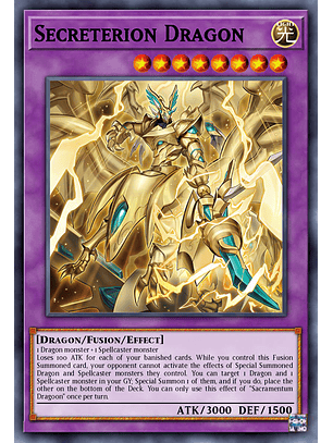 Secreterion Dragon - DUAD-EN037 - Ultra Rare 1st Edition