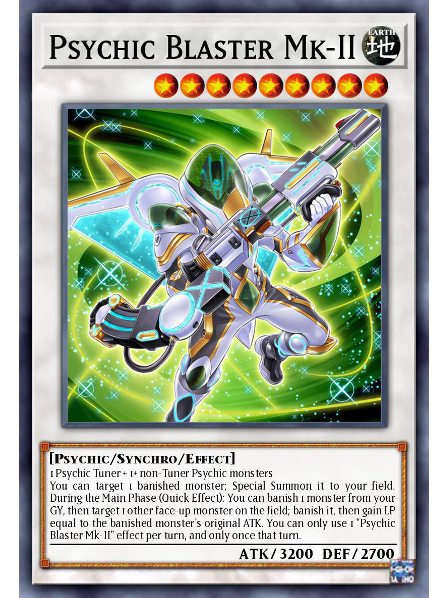 Psychic Blaster Mk-II - DUAD-EN040 - Super Rare 1st Edition 1