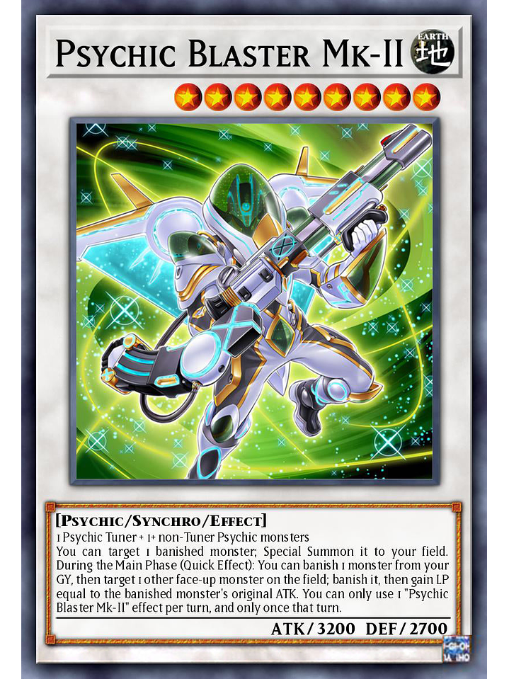 Psychic Blaster Mk-II - DUAD-EN040 - Super Rare 1st Edition 1