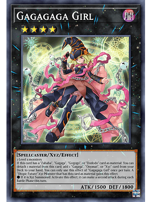 Gagagaga Girl - DUAD-EN043 - Starlight Rare 1st Edition