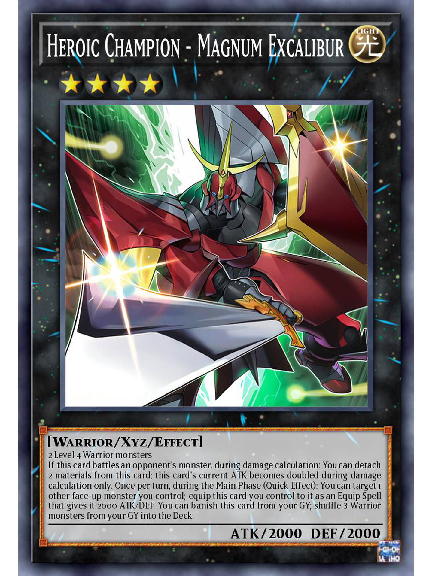 Heroic Champion - Magnum Excalibur - DUAD-EN044 - Common 1st Edition 1