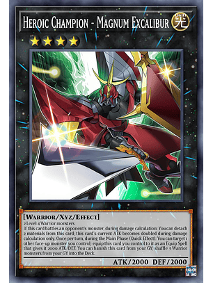 Heroic Champion - Magnum Excalibur - DUAD-EN044 - Common 1st Edition