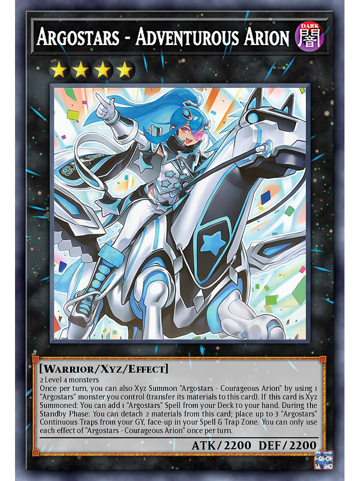 Argostars - Adventurous Arion - DUAD-EN045 - Ultra Rare 1st Edition 1