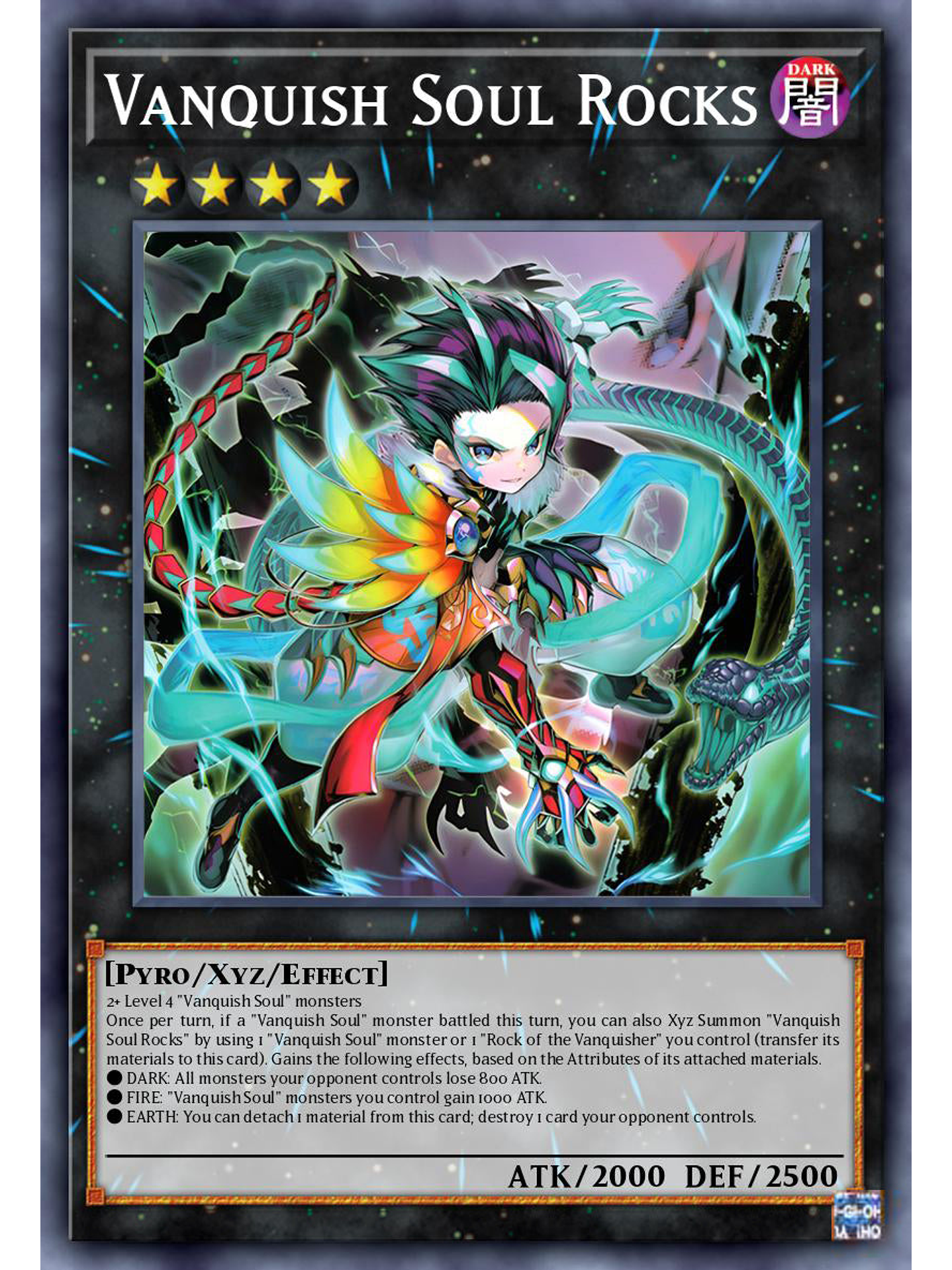 Vanquish Soul Rocks - DUAD-EN046 - Super Rare 1st Edition 1